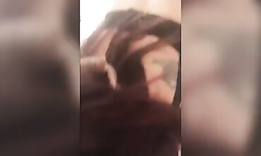 Tattooed Goth Chick Gets Rough Facial From Big Black Cock