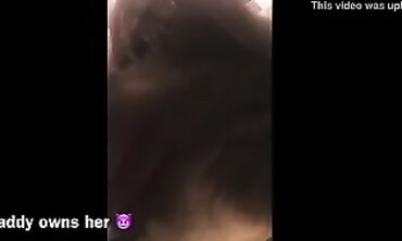 Tattooed Goth Chick Gets Rough Facial From Big Black Cock