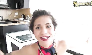 POV Latina MILF Laura Montenegro Gets A Facial In Hardcore Threesome