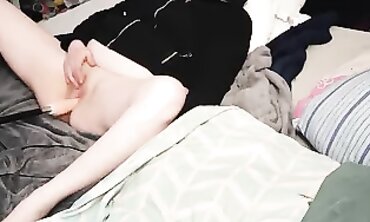 POV BBW Anal Machine Orgasm