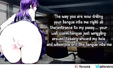 VaryanaYT ASMR Facesitting in the Library