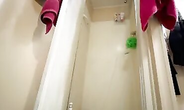 Brunette MILF Joey Minacapelli Takes A Shower