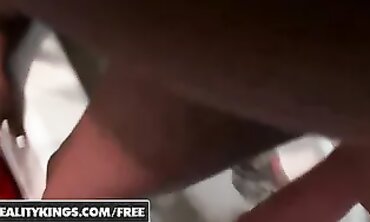 Kaci Stacks & Jaydan Rose Share a Thick Ebony Threesome