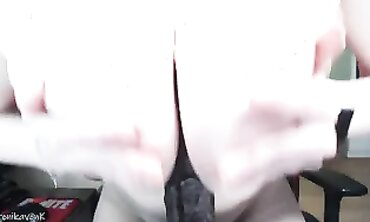 Petite Redhead With Perky Tits Rides A Huge Sex Toy
