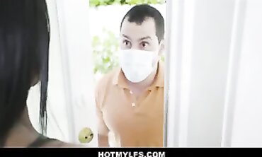 Rose Monroe: Busty Latina Realtor Gets Screwed By Client