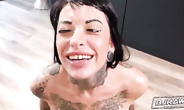 Bella Rolland Gets Splattered With Cum