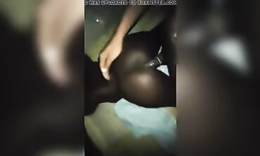 African Slut Takes A Meaty BBC