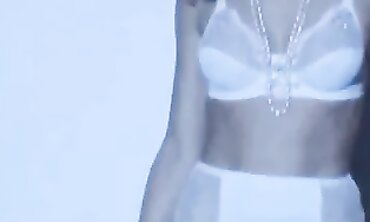 Milky and For in White Lingerie Compilation