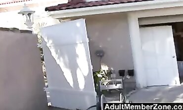 Blonde and Brunette Share a Big Cock in Threesome