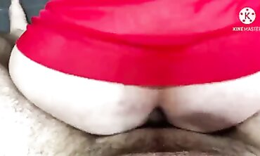 Russian MILF Red Takes a Double Blowjob in POV