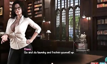 TREASURE OF NADIA 3DCG Gameplay Featuring Petite MILF