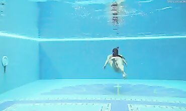 On Swims Nude and Underwater in Public