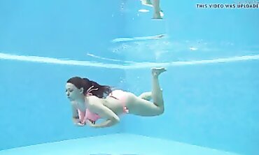 On Swims Nude and Underwater in Public