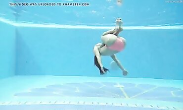 On Swims Nude and Underwater in Public