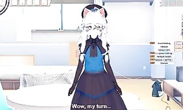 Koikatsu: Runchen Mien's Rough Anal Blowjob Adventure