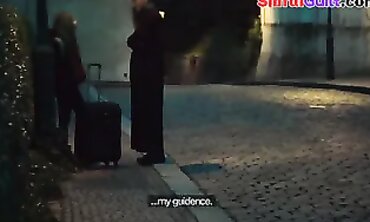 Brunette Teen Gets Banged Doggy Style in a Van