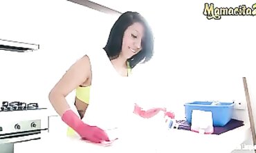 Colombian Maid Otalia Barrios Seduced in Reality Hookup
