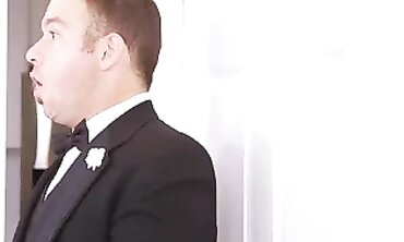Sloppy Bride: Lennox Luxe and Chad Milky in Brazzers Exxtra