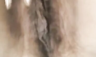 Mature Woman With A Thick Hairy Muff