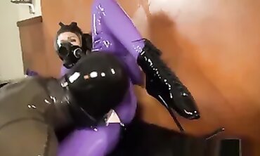 Total Enclosure Vinyl Catsuit Nailing