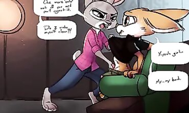 Zootopia: Judy Hopps and Finnick Rough Hardcore Sex