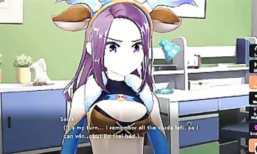 Sweetie Reindeer Seria Holiday Cosplay Romp