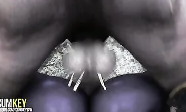 Ebony Elf Milf Gets Rough 3D Monster Sex