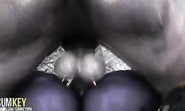 Ebony Elf Milf Gets Rough 3D Monster Sex