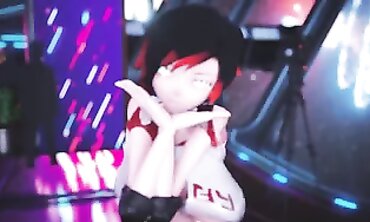 Ruby-Rose MMD Dance: Animated Softcore