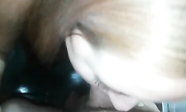 Russian POV Blowjob in the Bathroom
