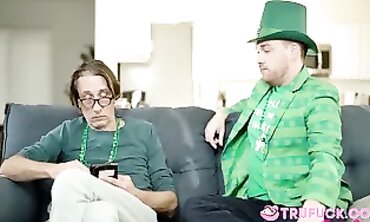 Glamour Angel Youngs and Katie Monroe Celebrate St. Patrick's Day
