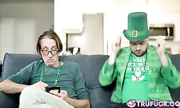 Glamour Angel Youngs and Katie Monroe Celebrate St. Patrick's Day