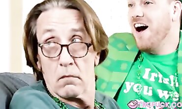 Glamour Angel Youngs and Katie Monroe Celebrate St. Patrick's Day