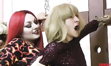Trixie Rainn in a Sundress Takes a Faux-Weenie Deepthroat