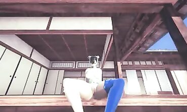Chun Li Takes a Thick Cock at Her Dojo