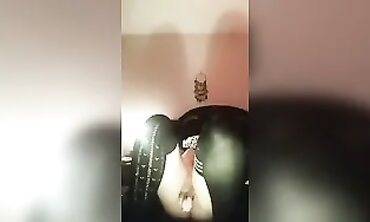 Brunette Bimbo Screams During Rough Anal Sex