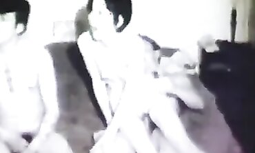 CC Early 60s Hardcore: Black & White Group Sex