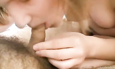 POV: Puffy Gives Her First Blowjob And Handjob