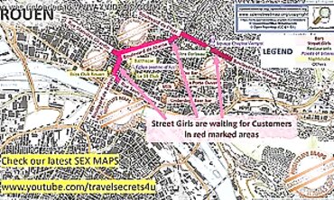 French Street Prostitution: Rouen Escorts & Public Sex Compilation