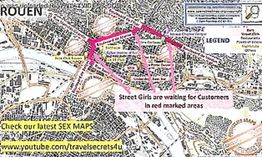 French Street Prostitution: Rouen Escorts & Public Sex Compilation