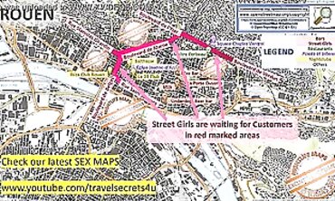 French Street Prostitution: Rouen Escorts & Public Sex Compilation