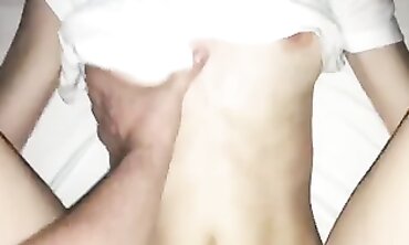 Pink Stepsister Gets Nailed in Her Tight Cunt