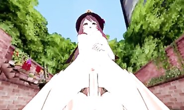 Genshin Impact: Hu Tao POV Hardcore Sex