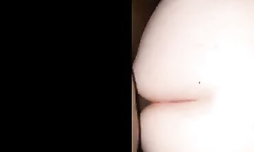 Milky Thot Gangbanged by Two Big Black Cocks