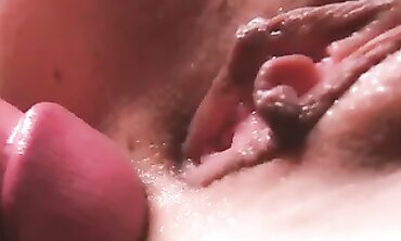 Extreme Close-Up Slow-Mo Creampie in Wet Pussy