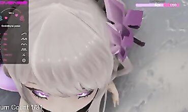 Belle Delphine VRchat Blowjob & Squirting Orgasm
