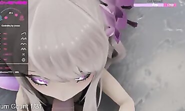 Belle Delphine VRchat Blowjob & Squirting Orgasm
