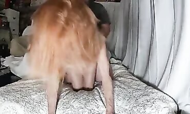 Webcam Amateur: A Naughty Redhead