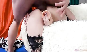 Blonde MILF Mom Gets Double Penetrated and Deepthroated