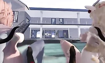 Enchanting Unshaved Yiff Group Sex
